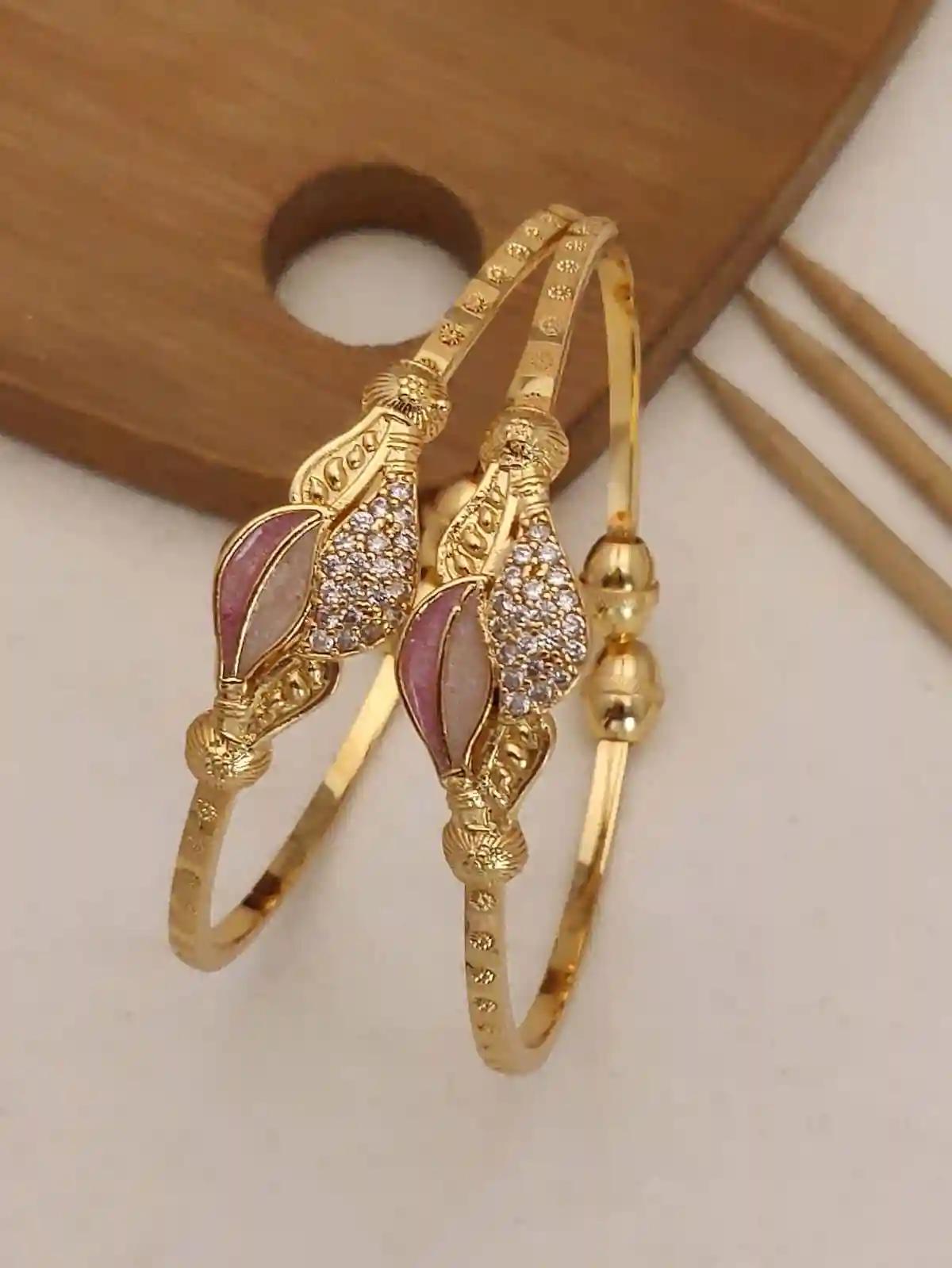 Stylish Adjustable Bracelets For Women & Girls Pack Of 2 Piece (1 Pair).png