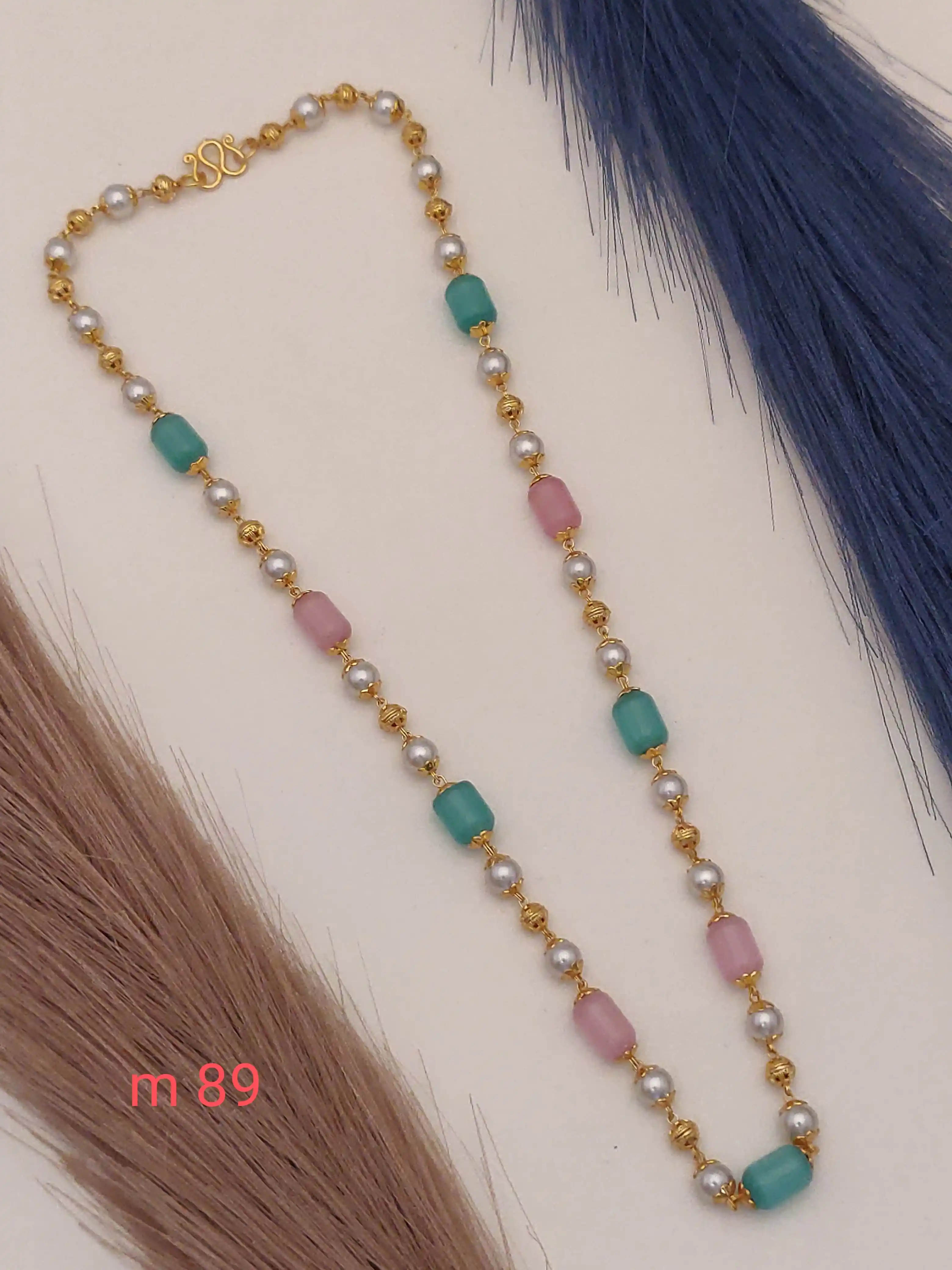 Beautiful Monalisa Stone Mala With Pearls.png