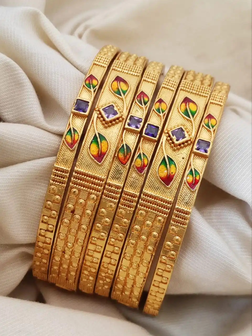 Beautiful Designer Six Piece Chuda For Women And Girls.png