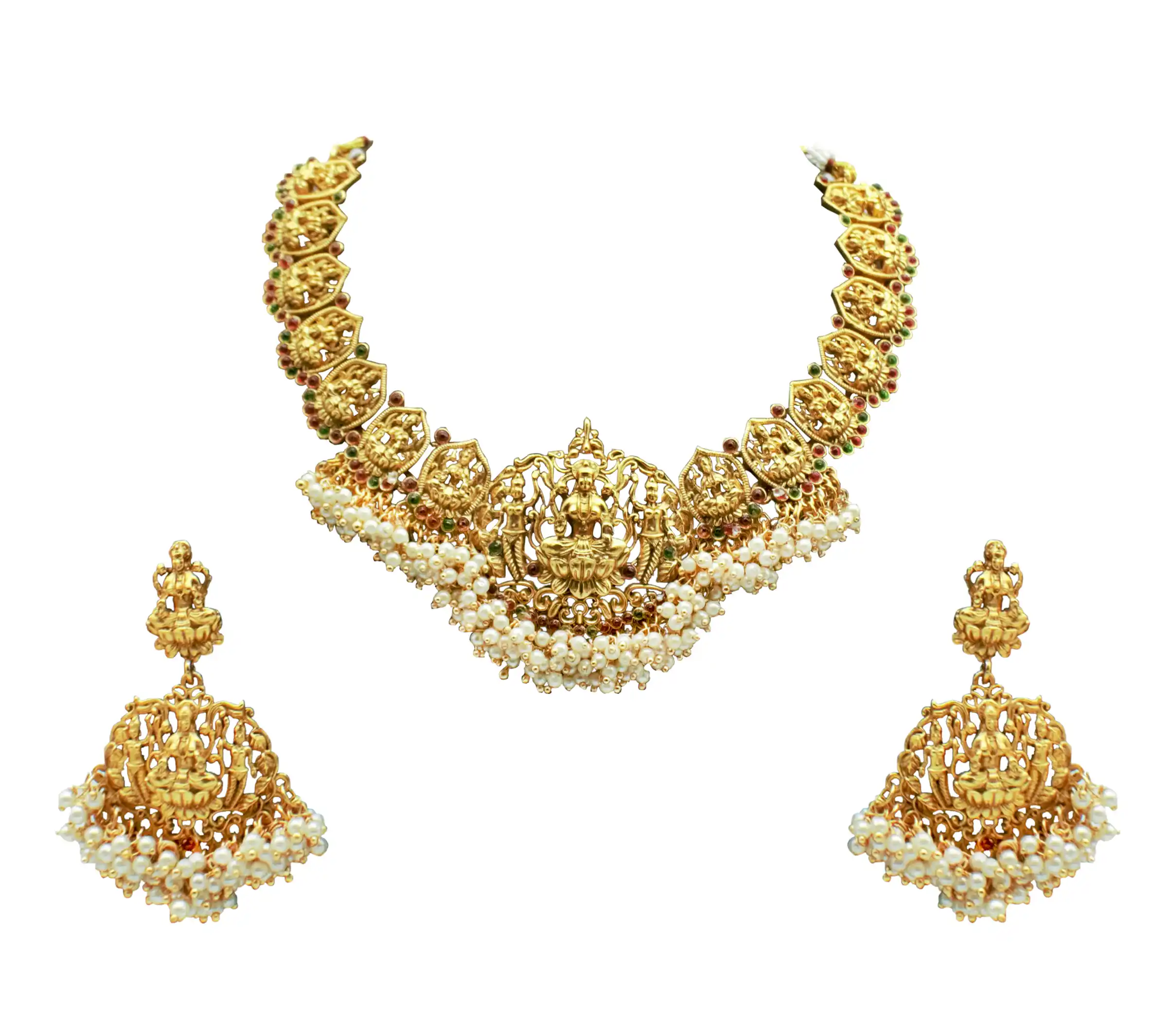 Allure Fancy Jewellery Sets Tempal Jewellery Set.png