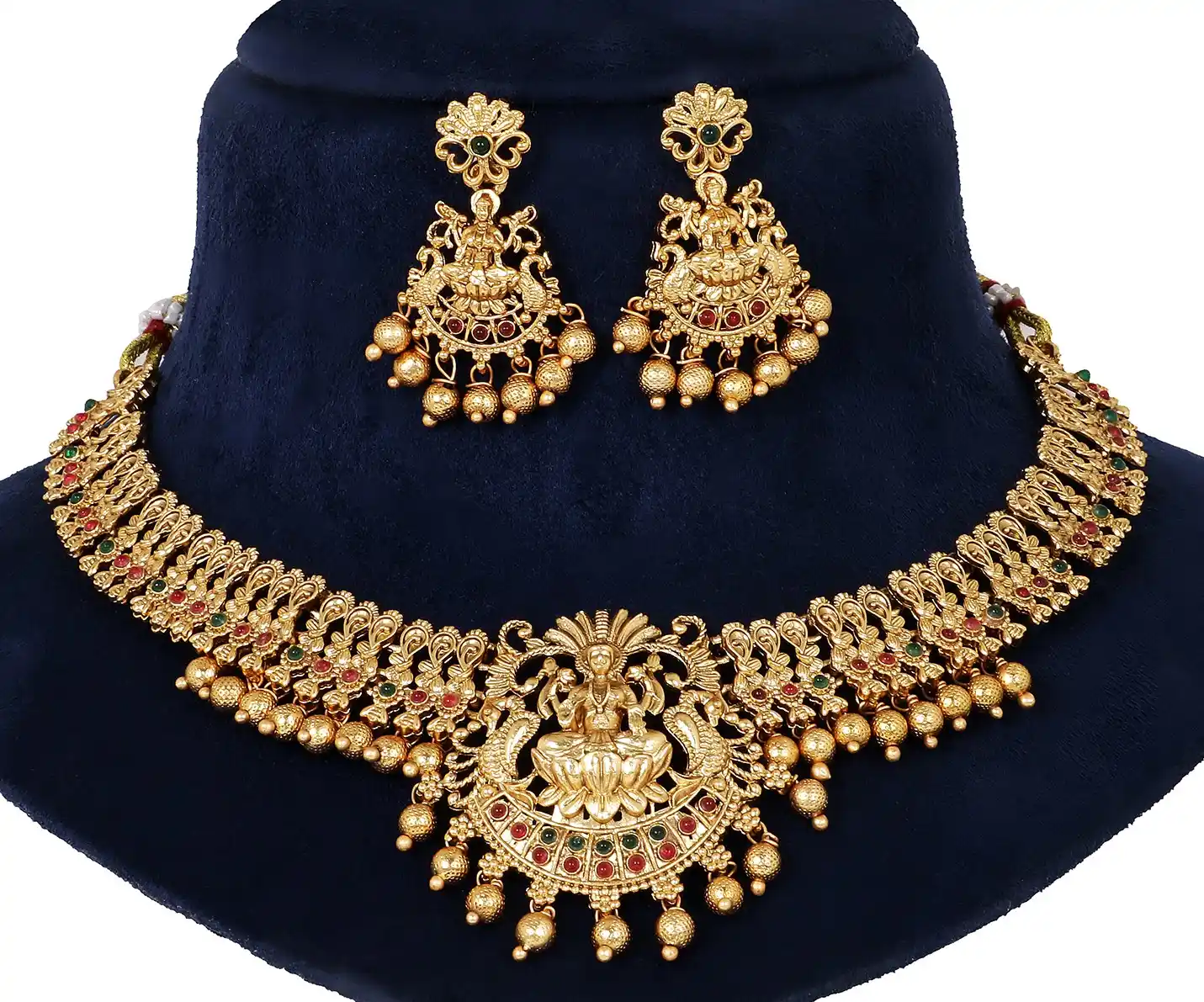 Allure Fancy Jewellery Sets Tempal Jewellery Set.png