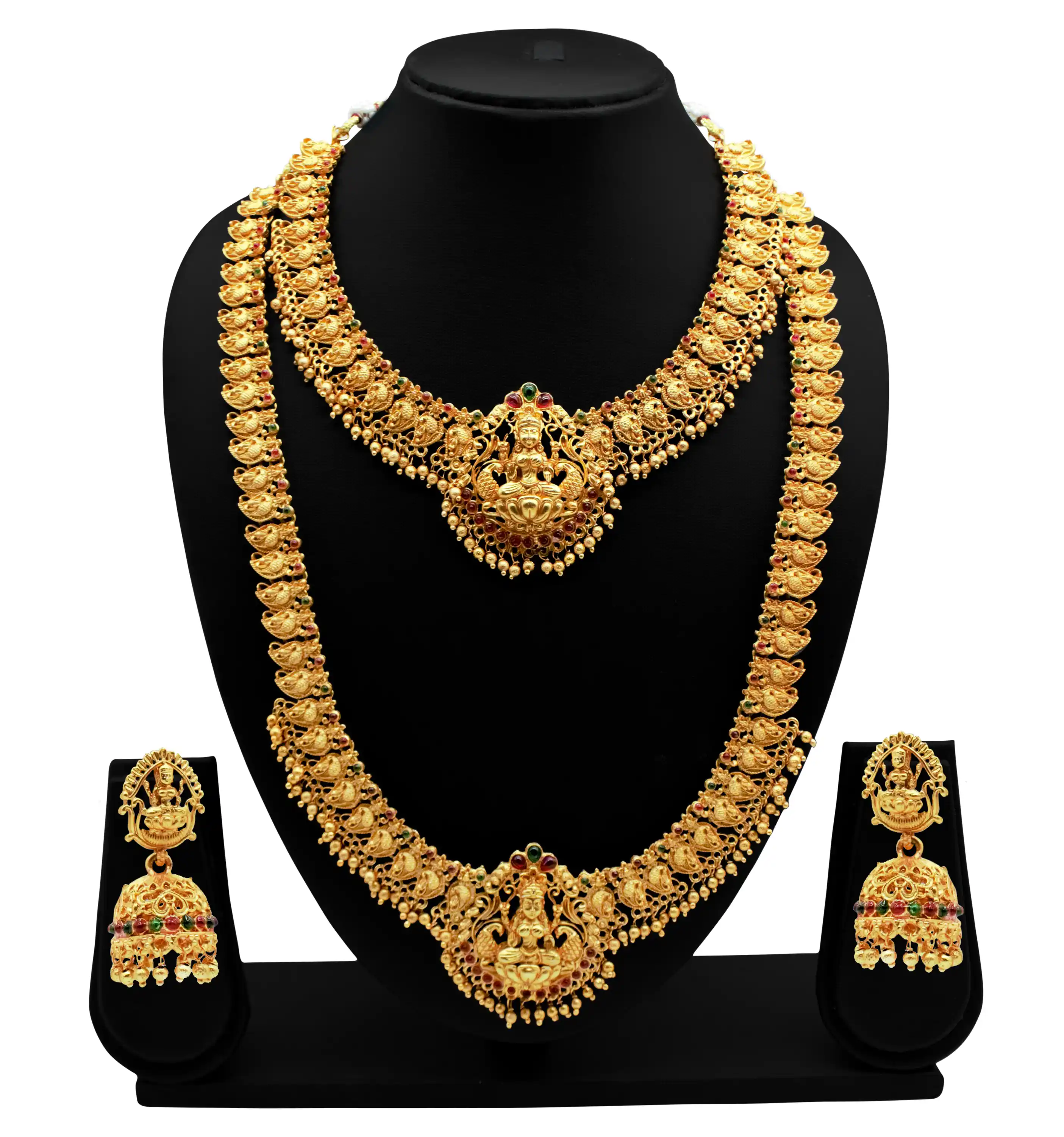 Allure Fancy Jewellery Sets Tempal Jewellery Set.png