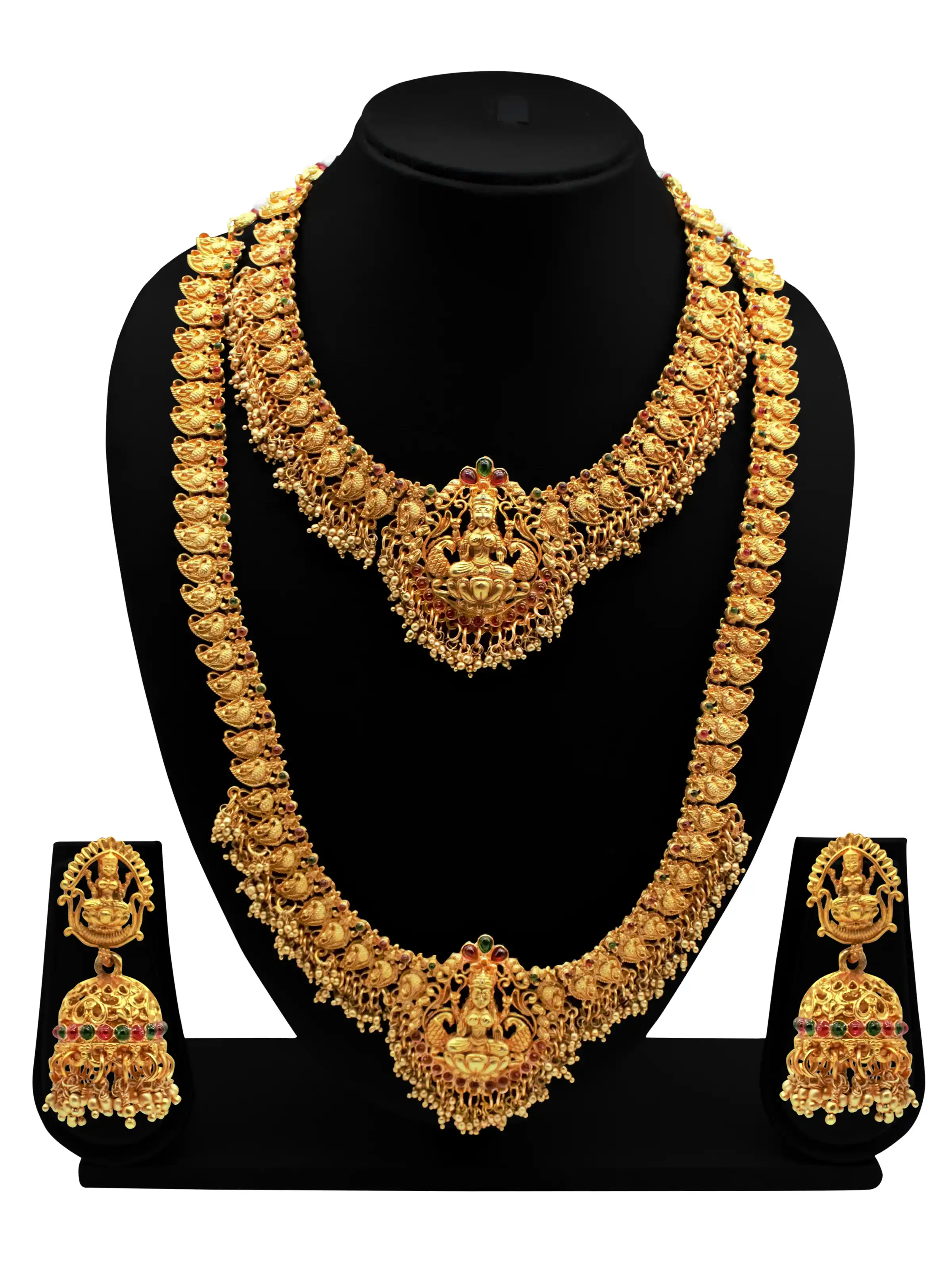 Allure Fancy Jewellery Sets Tempal Jewellery Set.png