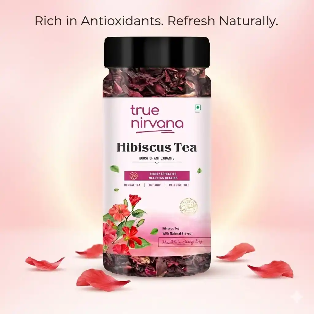 TrueNirvana Hibiscus/Gudhal Tea - 50 gms.png