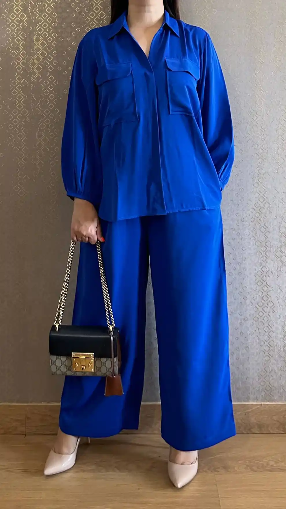 Royal Blue Travel Co-ord Set.png