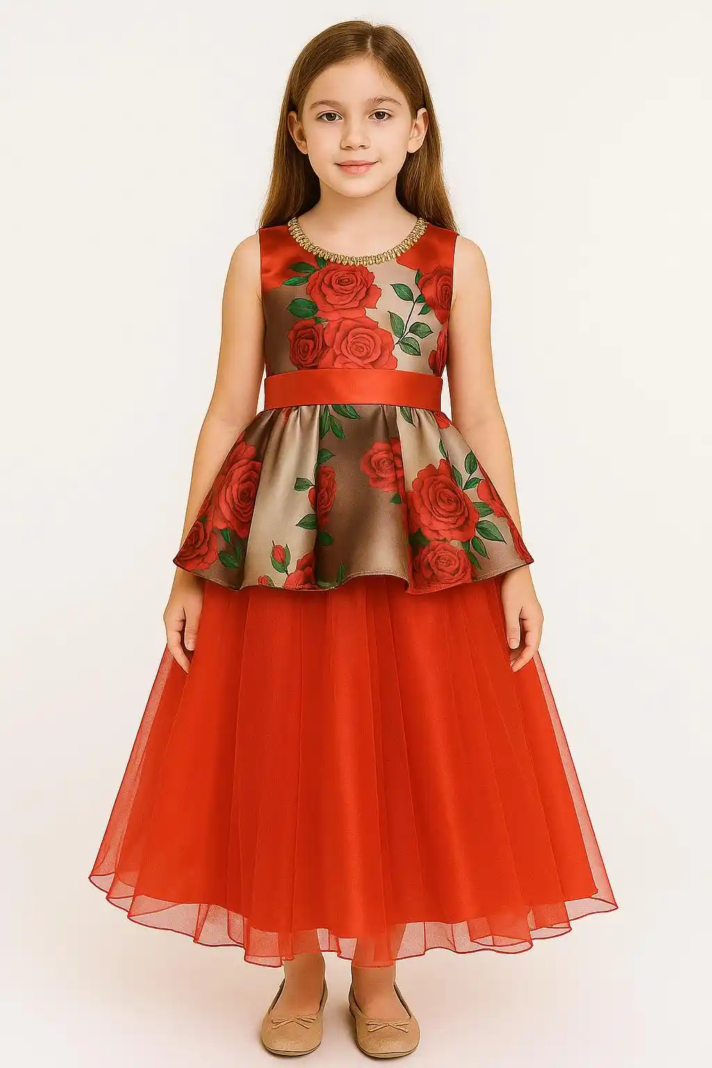 Floral Kris Cross Dress for Girls.png