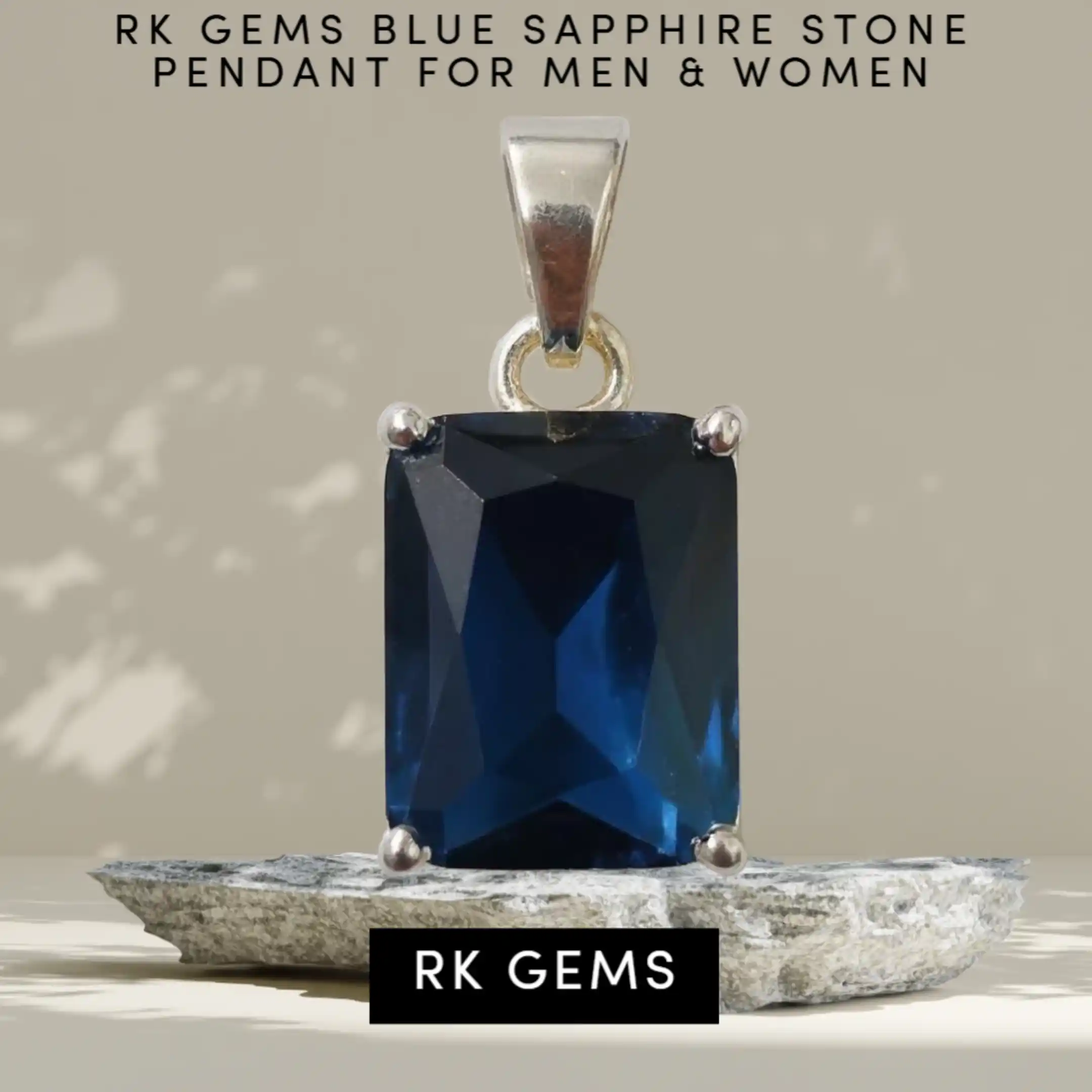 Premium Neelam Stone Pendant | Blue Sapphire Pendant for Shani Planet Benefits & Elegant Style.png