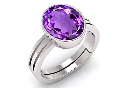 4.25 Ratti  Amethyst Ring - Katela Ring - Original Certified Natural Amethyst Stone - Astrological Birthstone - Adjustable Ring for Men and Women.png
