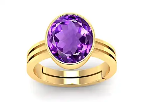 4.25 Ratti Amethyst Ring Katela Ring Original Certified Natural Amethyst Stone Ring Astrological Birthstone Gold Plated Adjustable Ring .png