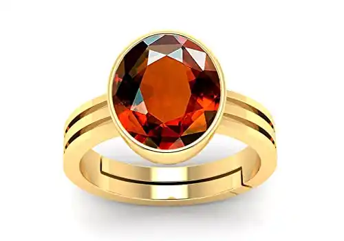 4.25  Ratti  Ratti Natural Gomed Stone  Gold Ring Adjustable Gomed Hessonite Astrological Gemstone for Men and Women.png